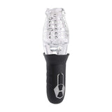 Zero Tolerance - Cyclone Rotating Vibrating Stroker Masturbator (Clear) ZR1067 CherryAffairs