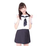 A&T - Kami High School Summer Special Uniform Costume (White) AT1031 CherryAffairs