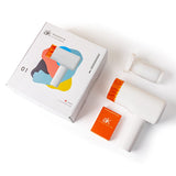 AK - Super S1 Heat Thrusting Masturbator (White)    Masturbator Soft Stroker (Vibration) Rechargeable