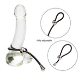 California Exotics - EZ Cinch Silicone Lasso Cock Ring (Black) CE1708 CherryAffairs