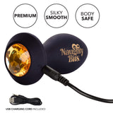 California Exotics - Naughty Bits Shake Your Ass Petite Vibrating Butt Plug (Black) CE1835 CherryAffairs