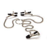 California Exotics - Nipple Play Triple Intimate Clamps (Silver) CE1593 CherryAffairs