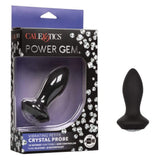 California Exotics - Power Gem Vibrating Petite Crystal Probe Anal Plug CherryAffairs