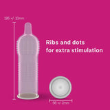 Durex - Pleasuremax Condoms - CherryAffairs.sg