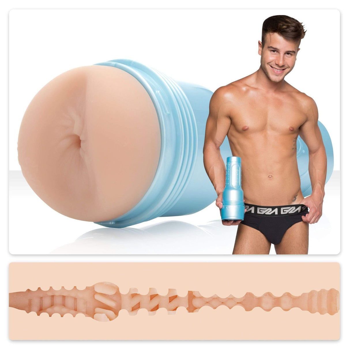 Fleshlight - Fleshjack Boys Allen King Masturbator Ass (Majestic) FL1225 CherryAffairs