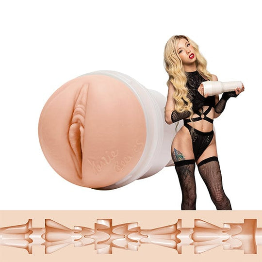 Fleshlight - Fleshlight Girls Kenzie Reeves Signature Vagina Masturbator (Cream Puff)