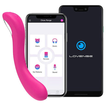 Lovense - เครื่องสั่น G Spot ที่ควบคุมโดยแอป Osci 2 (สีชมพู)