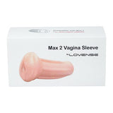 Lovense - Vagina Shaped Sleeve for Max 2 Masturbator (Beige)    Accessories