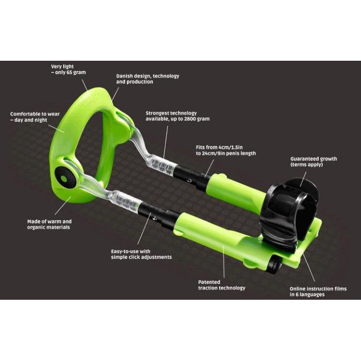 Male Edge - Penis Extender Extra Kit (Green) - CherryAffairs.sg