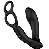 Nexus - Simul8 Stroker Edition Vibrating Dual Anal and Perineum Cock and Ball Toy Massager (Black) NE1077 CherryAffairs
