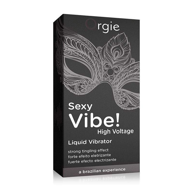 Orgie - Sexy Vibe High Voltage Liquid Vibrator Gel Tingling Effect 15ml OG1007 CherryAffairs
