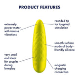 Satisfyer - Ultra Power Bullet 5 Vibrator (Yellow) STF1187 CherryAffairs