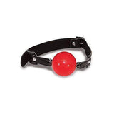 Sex and Mischief - Solid Red Ball Gag - CherryAffairs.sg