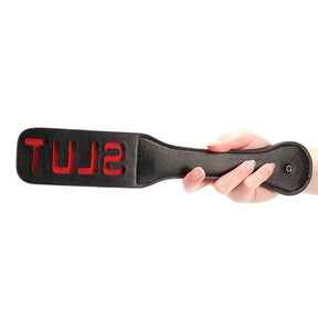 Shots - Ouch BDSM Slut Paddle (Black) ST1048 CherryAffairs