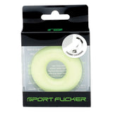 Sport F*cker - Chubby Glow In The Dark Cock Ring (Yellow) SPF1003 CherryAffairs