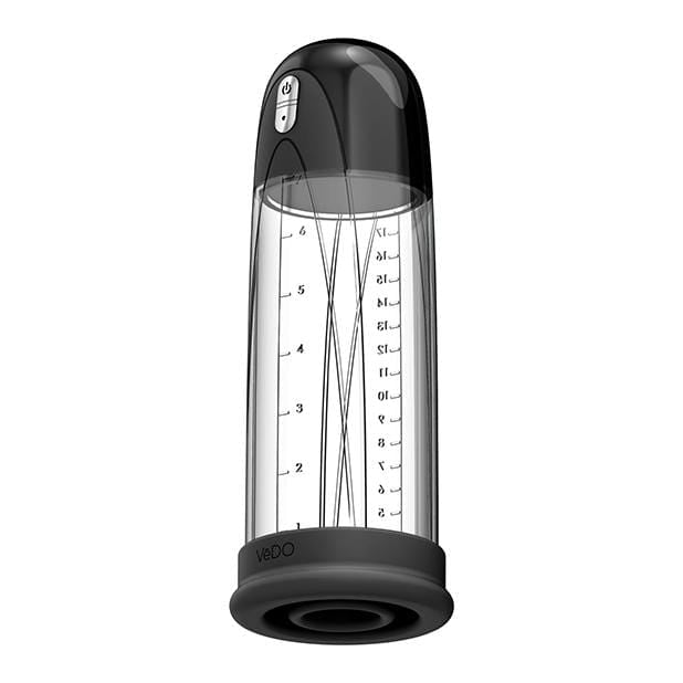 VeDO - Pump Rechargeable Vacuum Penis Pump (Just Black) VD1126 CherryAffairs