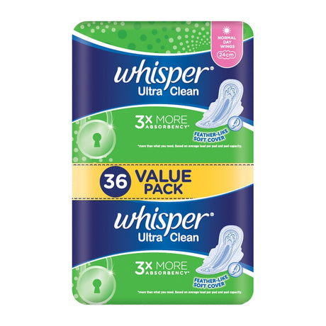 Whisper - Ultra Regular Flow Wing 36's - CherryAffairs.sg